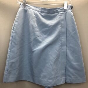 Tehama Nancy Haley Golf Tennis Skirt Skort Blue with pocket Size 6